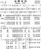 平凡之路竹笛简谱