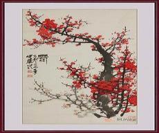 墨水画梅花的简单画法