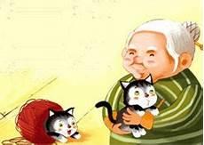 老奶奶和猫咪的故事