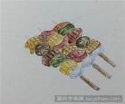 玉米的画法儿童简笔画图片